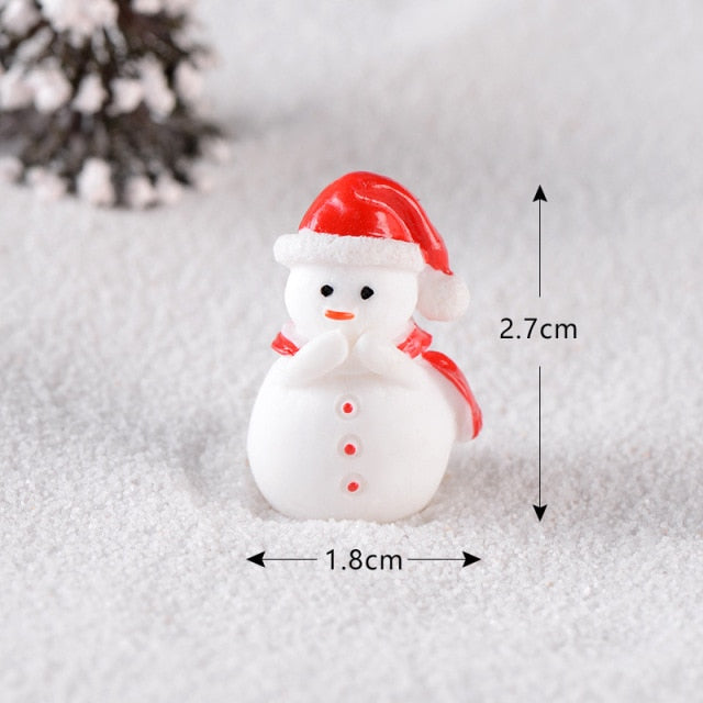 Mini Santa Christmas Train Tabletop Decoration