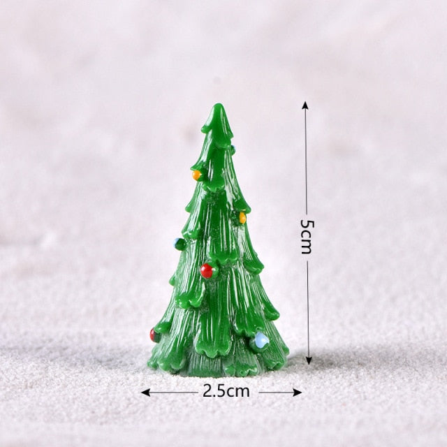 Mini Santa Christmas Train Tabletop Decoration