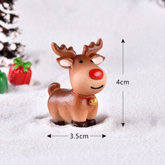 Mini Santa Christmas Train Tabletop Decoration