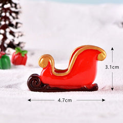 Mini Santa Christmas Train Tabletop Decoration