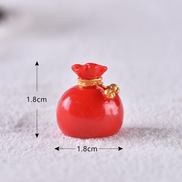 Mini Santa Christmas Train Tabletop Decoration