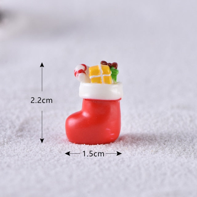 Mini Santa Christmas Train Tabletop Decoration