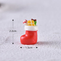 Mini Santa Christmas Train Tabletop Decoration