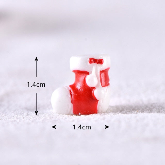 Mini Santa Christmas Train Tabletop Decoration