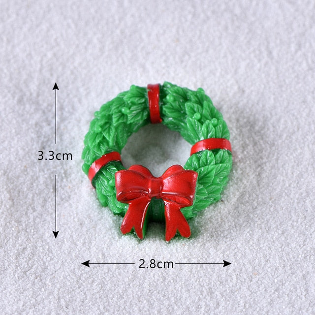 Mini Santa Christmas Train Tabletop Decoration