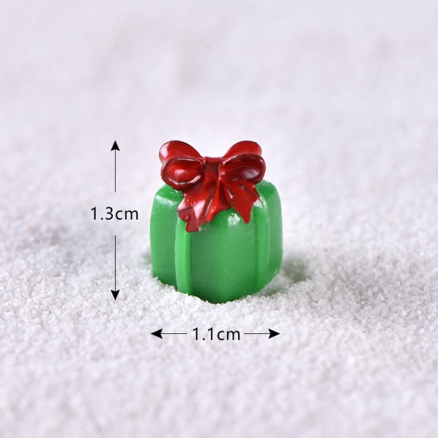 Mini Santa Christmas Train Tabletop Decoration