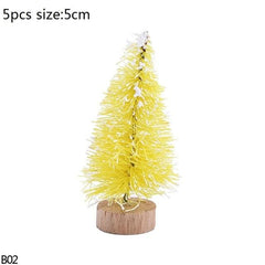 Mini Bottle Brush Christmas Tree Sets, 5 to 16 cm