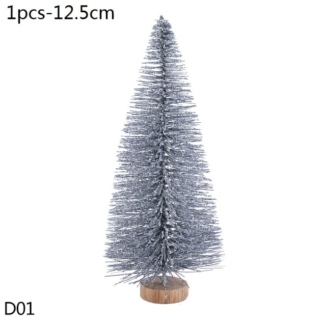 Mini Bottle Brush Christmas Tree Sets, 5 to 16 cm