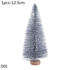 Mini Bottle Brush Christmas Tree Sets, 5 to 16 cm