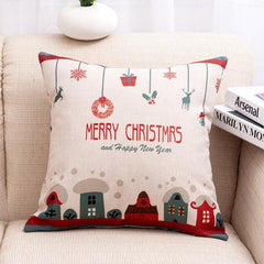 18 × 18 in Christmas Decorative Pillow Covers, 39 Designs