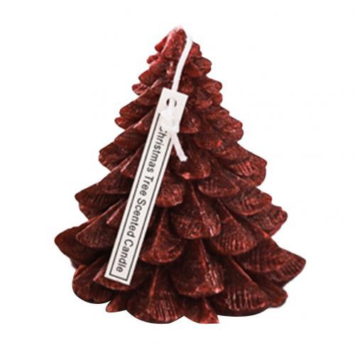 Scented Christmas Tree-Shaped Candle