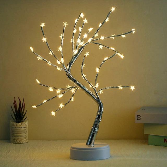 Touch Switch LED Tabletop Tree Light