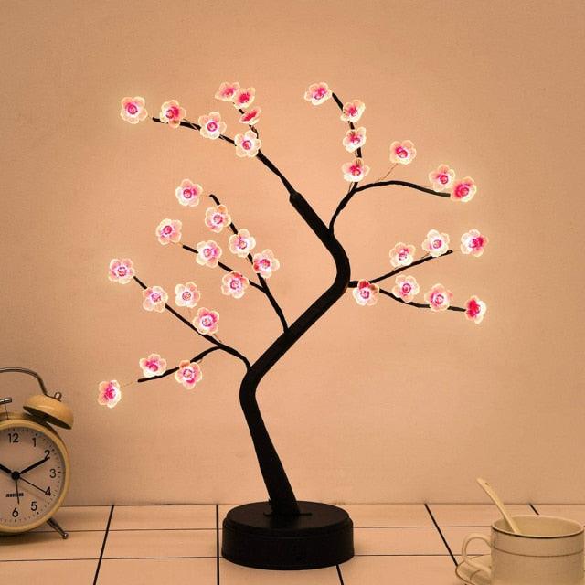 Touch Switch LED Tabletop Tree Light