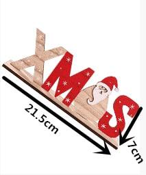 Wooden Tabletop Christmas Decoration