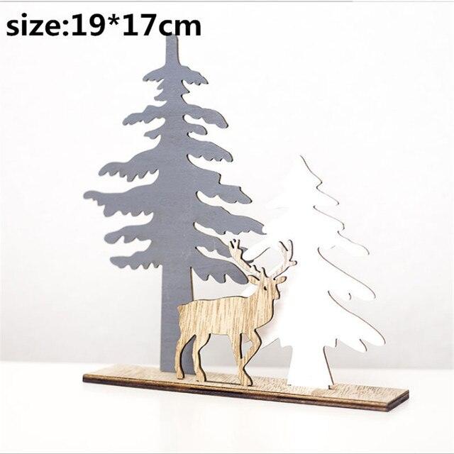 Wooden Tabletop Christmas Decoration