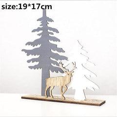 Wooden Tabletop Christmas Decoration
