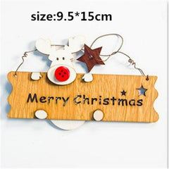 Wooden Tabletop Christmas Decoration