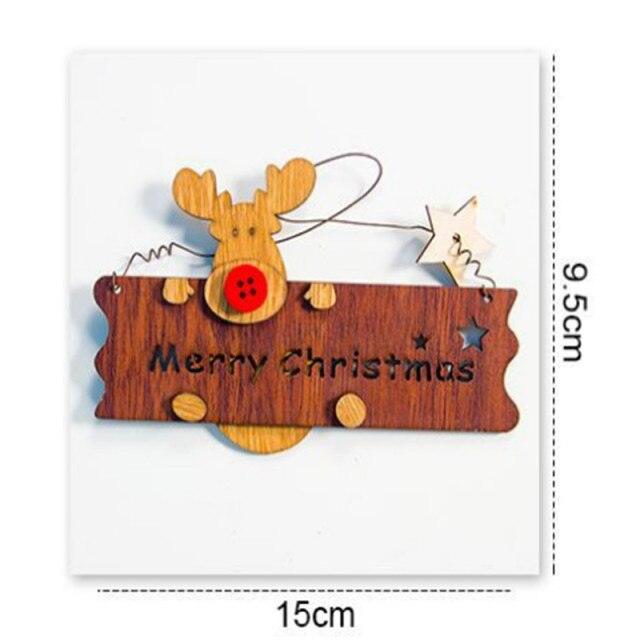 Wooden Tabletop Christmas Decoration