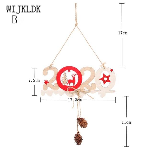 Wooden Tabletop Christmas Decoration