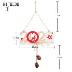 Wooden Tabletop Christmas Decoration