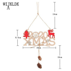 Wooden Tabletop Christmas Decoration