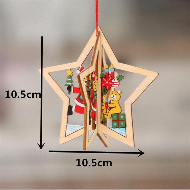 Wooden Tabletop Christmas Decoration