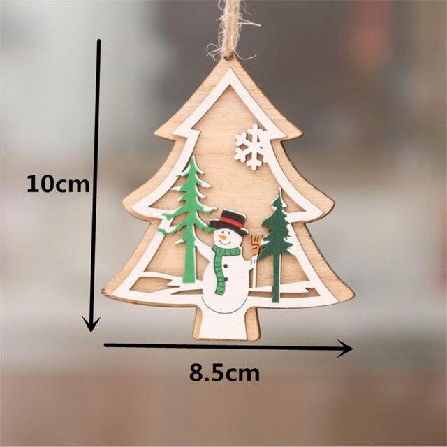 Wooden Tabletop Christmas Decoration