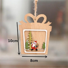 Wooden Tabletop Christmas Decoration
