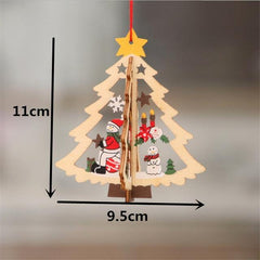 Wooden Tabletop Christmas Decoration