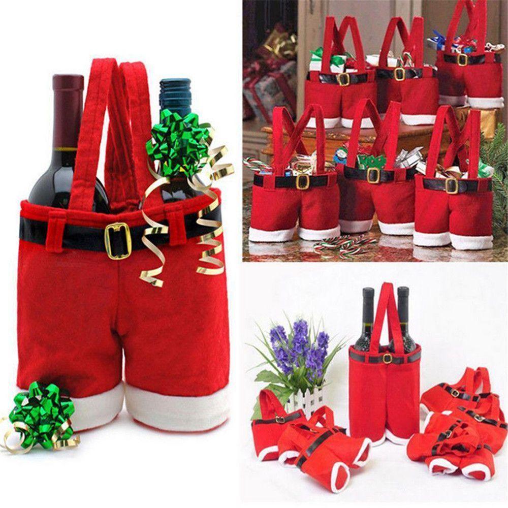 Christmas Wine Bottle Holders & Covers