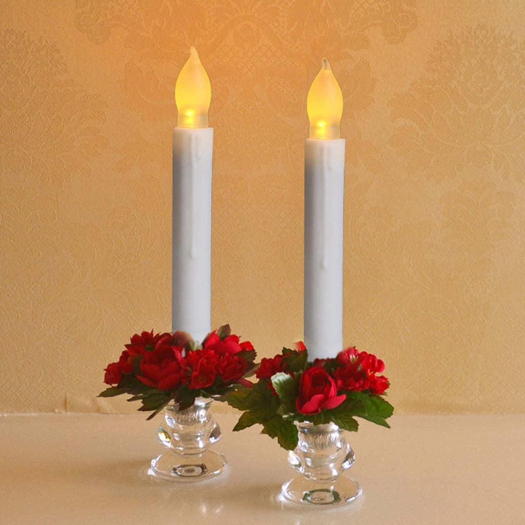 Flameless LED Taper Candles
