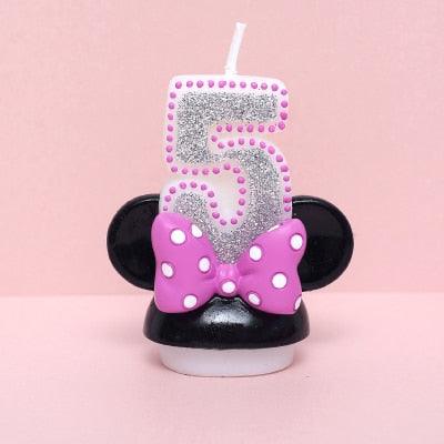 Scented Birthday Candle Digits