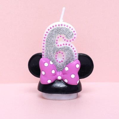 Scented Birthday Candle Digits