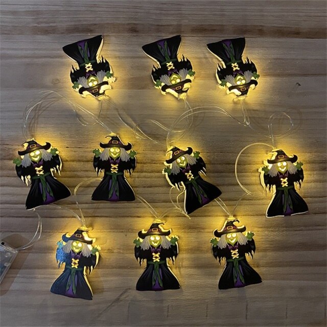 Halloween Character String Light Options