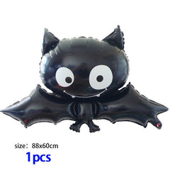 Bat, Skull, Ghost and Pumpkin Halloween Balloons