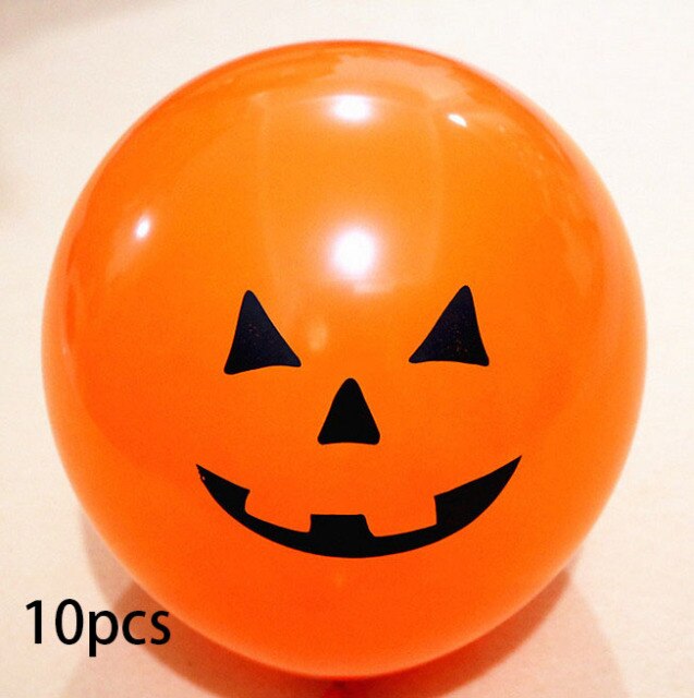 Bat, Skull, Ghost and Pumpkin Halloween Balloons
