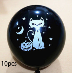 Bat, Skull, Ghost and Pumpkin Halloween Balloons