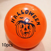 Bat, Skull, Ghost and Pumpkin Halloween Balloons