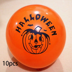 Bat, Skull, Ghost and Pumpkin Halloween Balloons