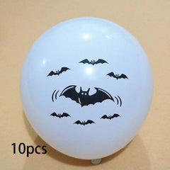 Bat, Skull, Ghost and Pumpkin Halloween Balloons