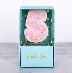 Rose Number Birthday Candles, 0 to 9