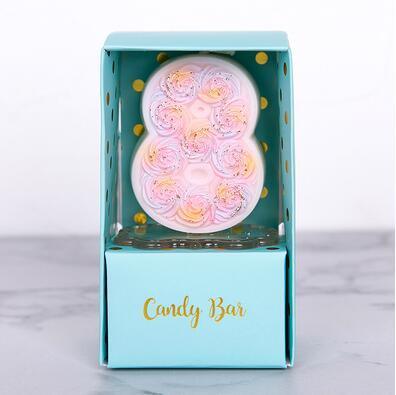 Rose Number Birthday Candles, 0 to 9