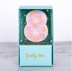 Rose Number Birthday Candles, 0 to 9