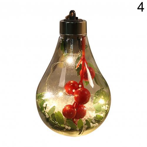 Transparent Hanging LED Globe Night Light