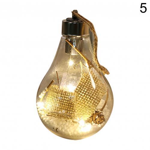 Transparent Hanging LED Globe Night Light