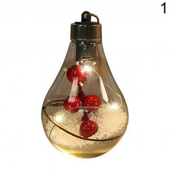Transparent Hanging LED Globe Night Light