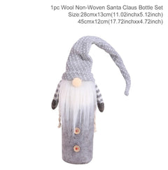 Christmas Wine Bottle Cover
