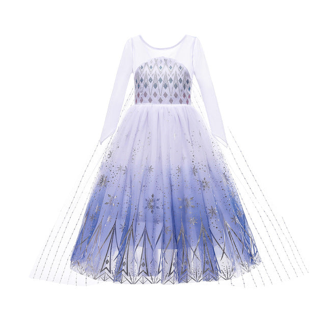 Snow Queen Dress and Accessory Options