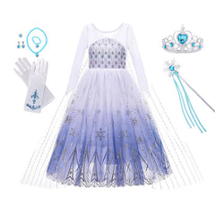 Snow Queen Dress and Accessory Options