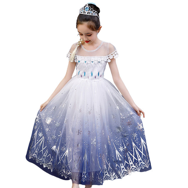 Snow Queen Dress and Accessory Options